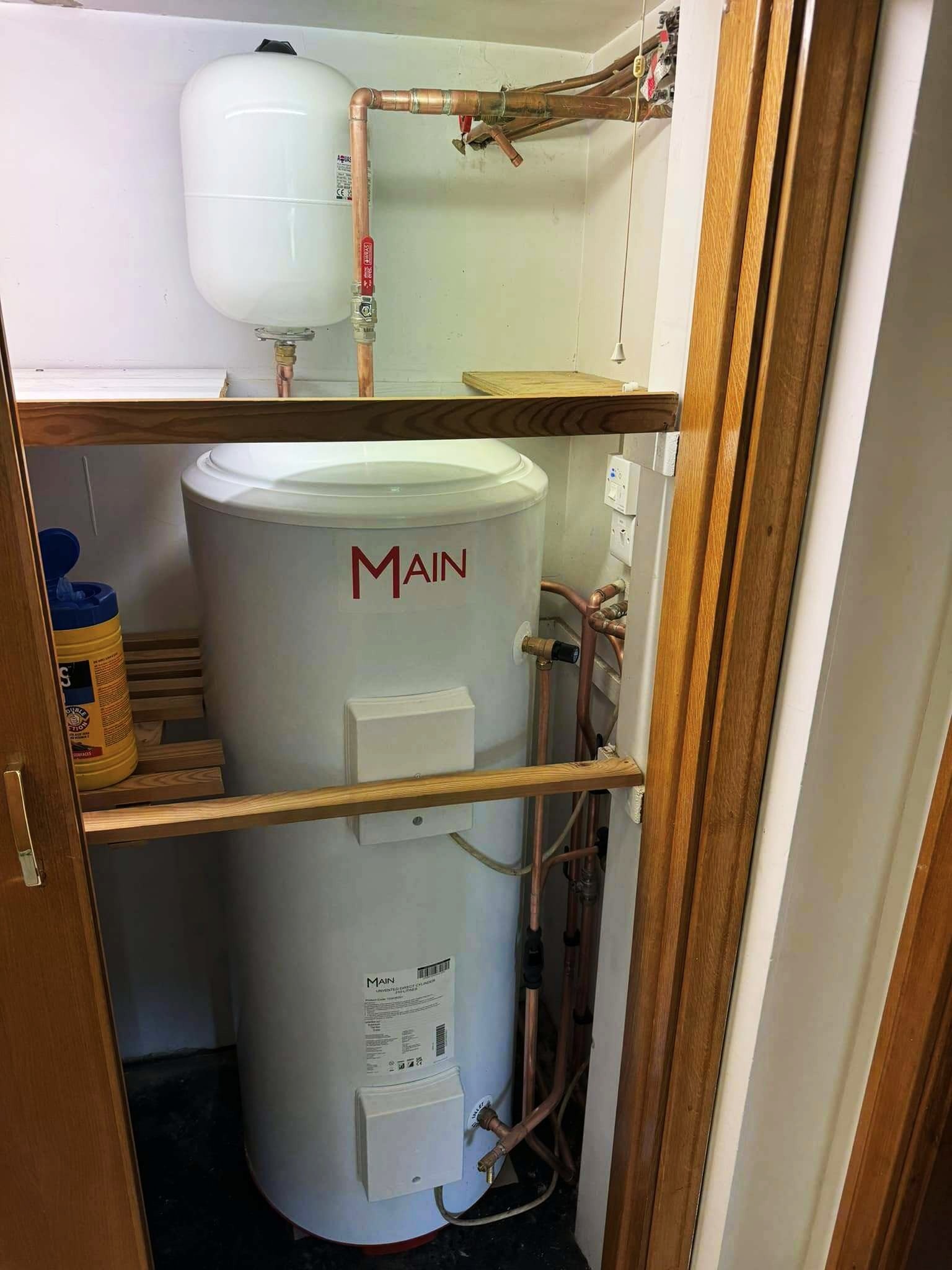 Unvented Hot Water Systems